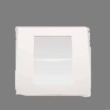PLACA 3+3 POSTOS 4X4 QUAD WHITE