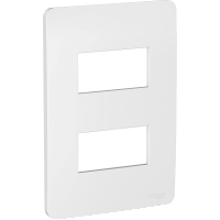 PLACA 2MOD SEP 4X2 GAMMA SILVER ORION