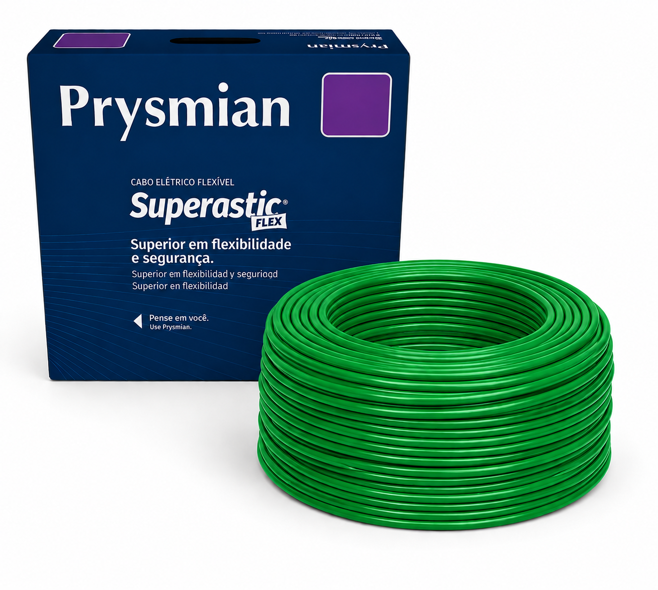 CABO FLEX 1.50MM 750V VD SUPERASTIC