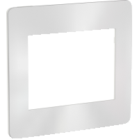 PLACA 6MOD 4X4 CHROME SATIN ORION