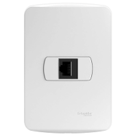 TOM RJ45 CAT5E 4X2 BR MILUZ