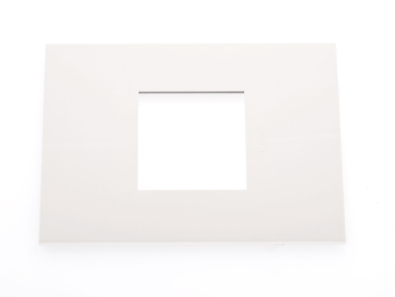 PLACA 2 POSTOS 4X2 QUAD WHITE