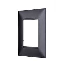 PLACA 3 POSTOS 4X2 PT ONIX PP+