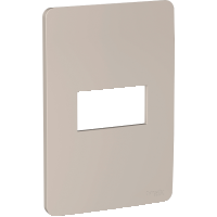PLACA 1MOD 4X2 BG ORION