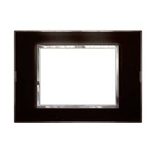 PLACA 3P 4X2 QUAD MIRROR BLACK
