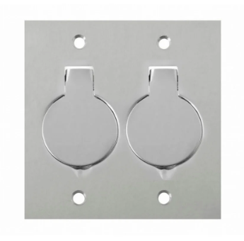 PLACA PISO CROMADA 4X4 2 TOM