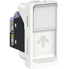 MODULO TOMADA RJ45 (8 FIOS) UTP CAT.6 1