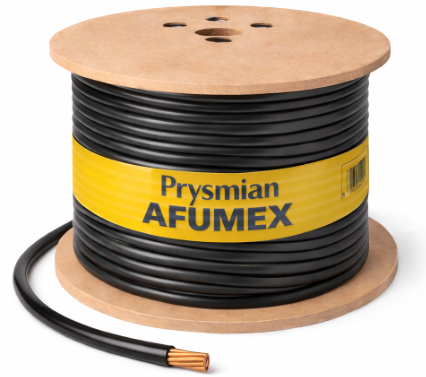 CABO FLEX 10.00MM 1KV HEPR 90 PT AFUMEX