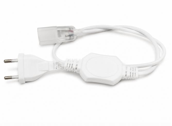 PLUG DE ALIMENT 120V P/FITAS 25M