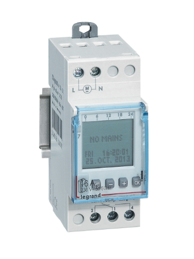 INT HORARIO DIGITAL CX3 1 SAIDA 16A 250V