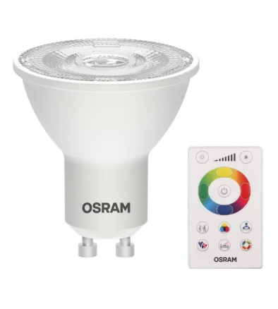 LAMP LED PAR16 4.5W 250LM  GU10 BIV RGBW