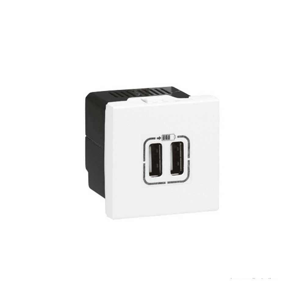 CARREG USB 1500MA 2M QUAD BR