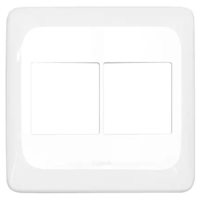 PLACA 2X2 POSTOS JUNTOS 4X4 POP