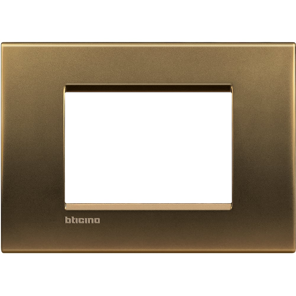PLACA QUAD 3 POSTOS 4X2 BRONZO
