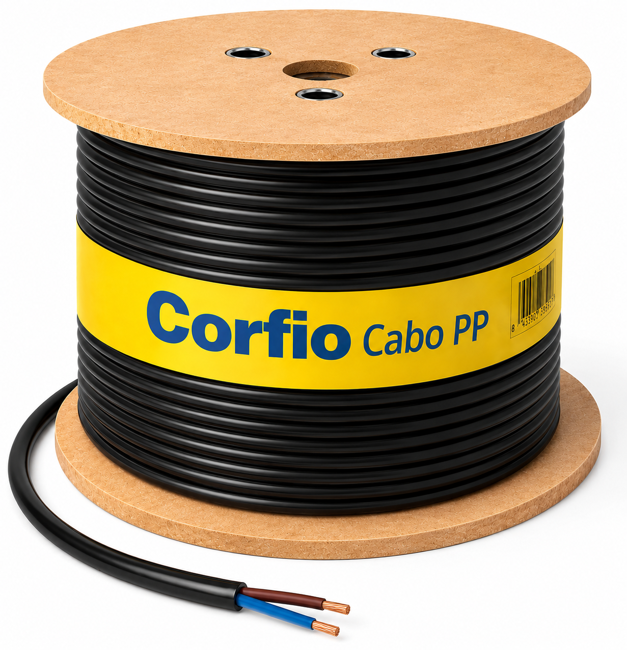 CABO PP 2X1.50MM 1KV HEPR 90 PT CORFIO