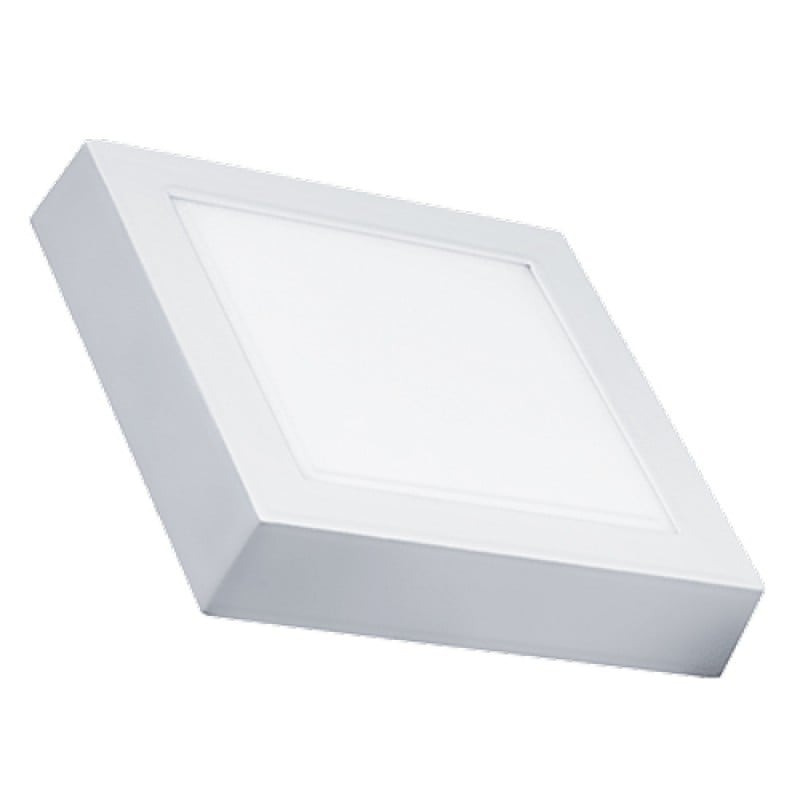 PAINEL LED SOB POP 18W 865 22CM QUAD BIV