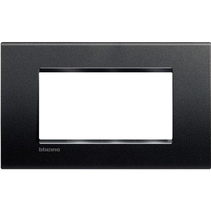 PLACA QUAD 4 POSTOS 5X2 ANTHRACITE