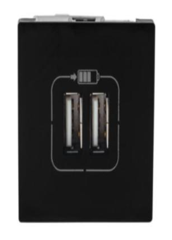 CARREG 2X USB 3000MA 2M PT PP+
