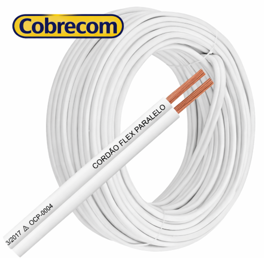 CABO PARALELO 2X1.00MM BR COBRECOM