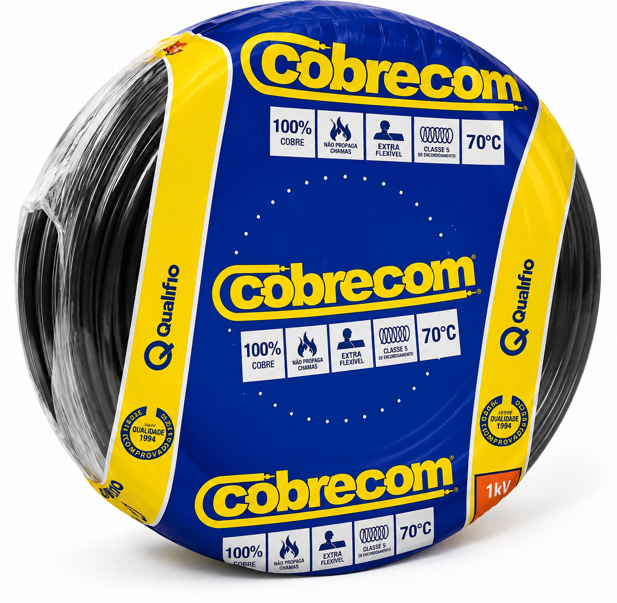 CABO FLEX 4.00MM 750V PT COBRECOM