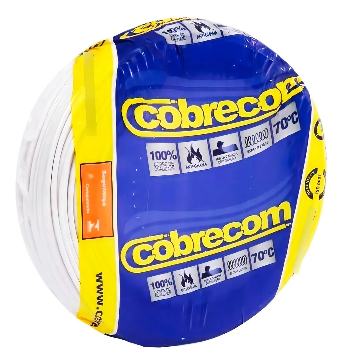 CABO FLEX 6.00MM 750V BR COBRECOM