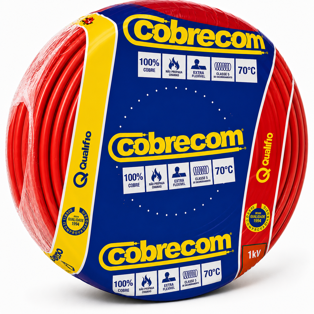 CABO FLEX 10.00MM 750V VM COBRECOM