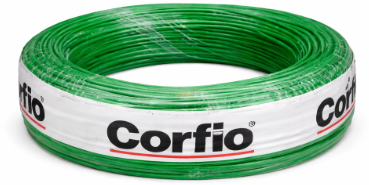 CABO FLEX 6.00MM 750V VD CORFIO 500M