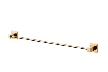 PORTA TOALHA BASTÃO QUA 590MM OURO POLID