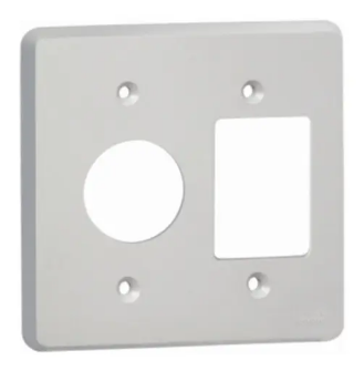 PLACA 1 RED + 3 POSTOS 4X4 SL