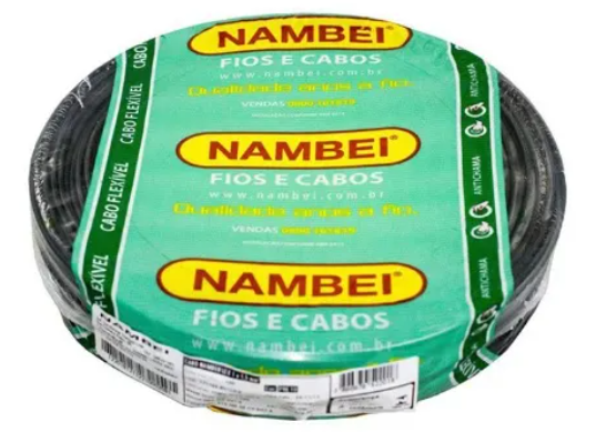 CABO FLEX ATOX 6.00MM 750V PT NAMBEI