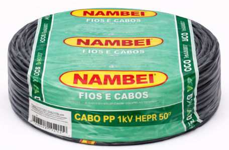 CABO PP 2X2.50MM 500V PT NAMBEI