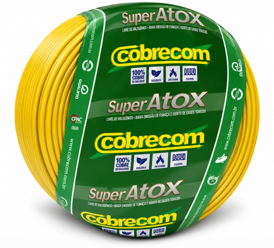 CABO FLEX ATOX 2.50MM 750V AM COBRECOM