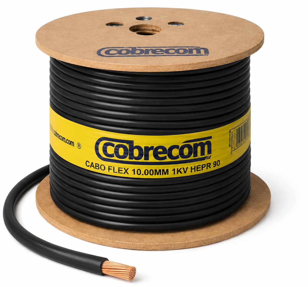 CABO FLEX 10.00MM 1KV HEPR 90 PT COBRECO