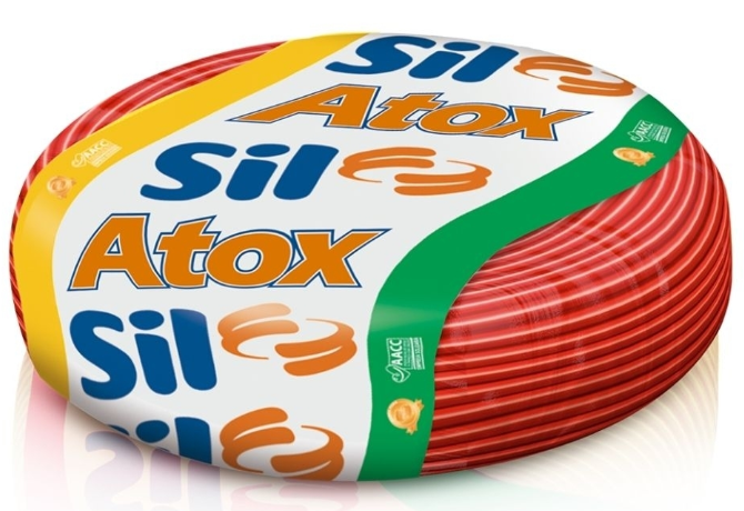 CABO FLEX ATOX 2.50MM 750V VM SIL