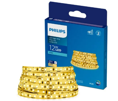 FITA LED 5M 12W/M 24V IP20 827