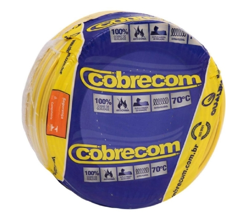 CABO FLEX 1.00MM 750V AM COBRECOM