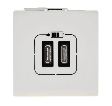 CARREGADOR 2XUSB C+C 3A 2M BR PP+