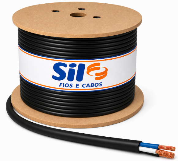 CABO PP 4X10.00MM 1KV HEPR 90 PT SIL