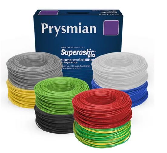 CABO FLEX 4.00MM 750V AZ SUPERASTIC