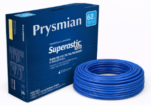 CABO FLEX 6.00MM 750V AZ SUPERASTIC
