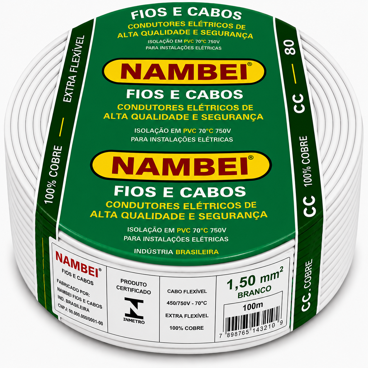 CABO FLEX 1.50MM 750V BR NAMBEI