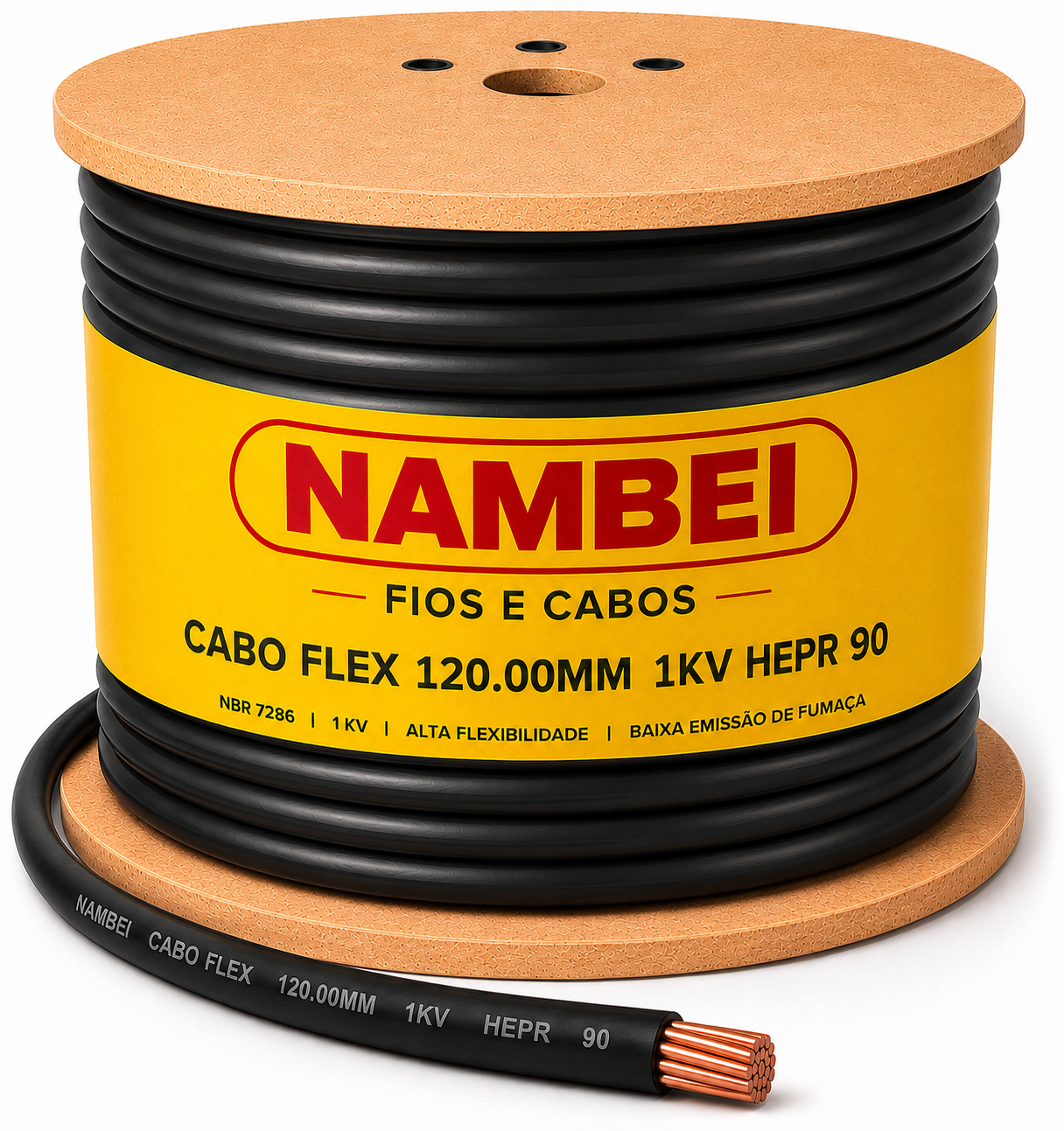CABO FLEX 120.00MM 1KV HEPR 90 PT NAMBEI
