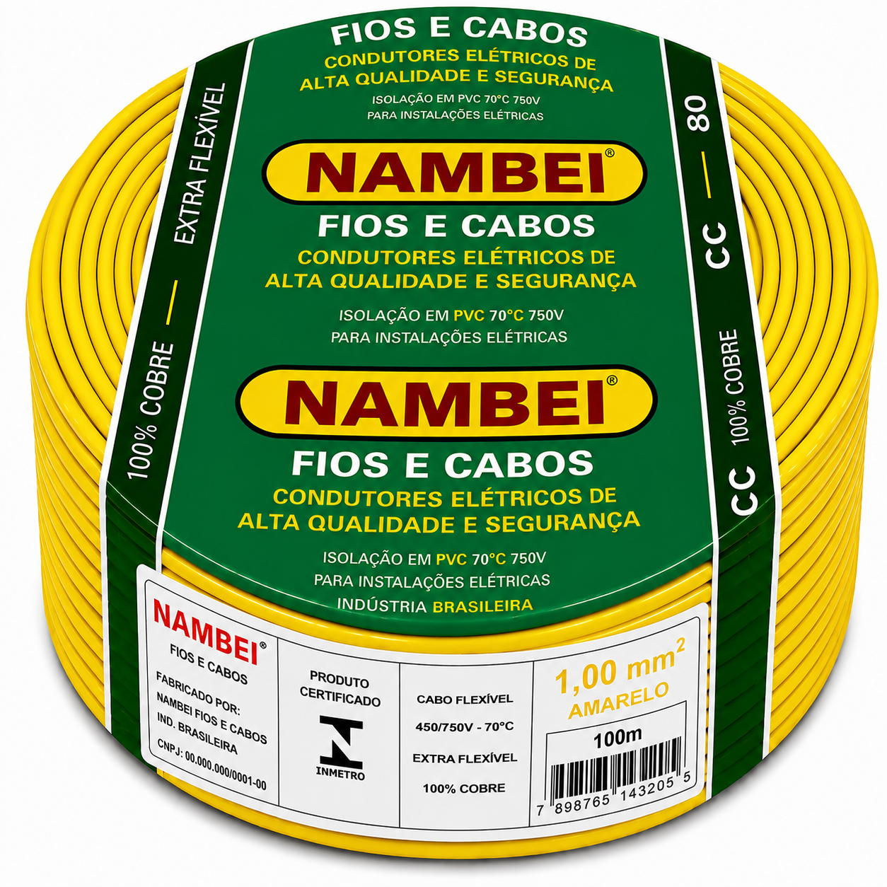 CABO FLEX 1.00MM 750V AM NAMBEI
