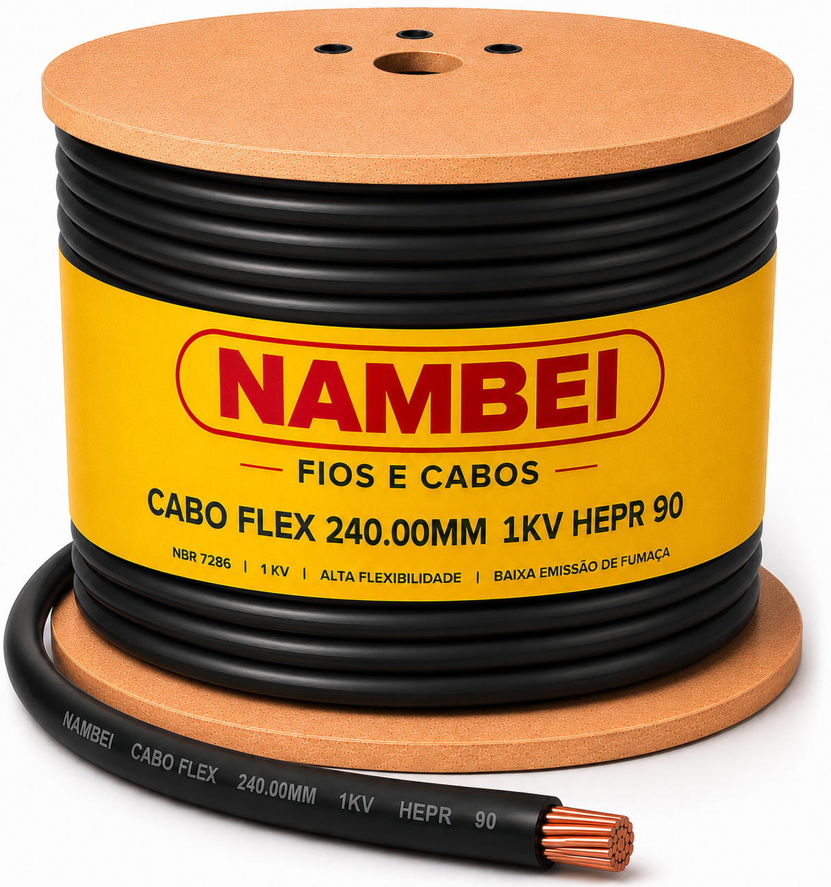 CABO FLEX 240.00MM 1KV HEPR 90 PT NAMBEI