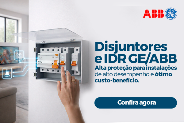 Disjuntores e IDR GE/Abb